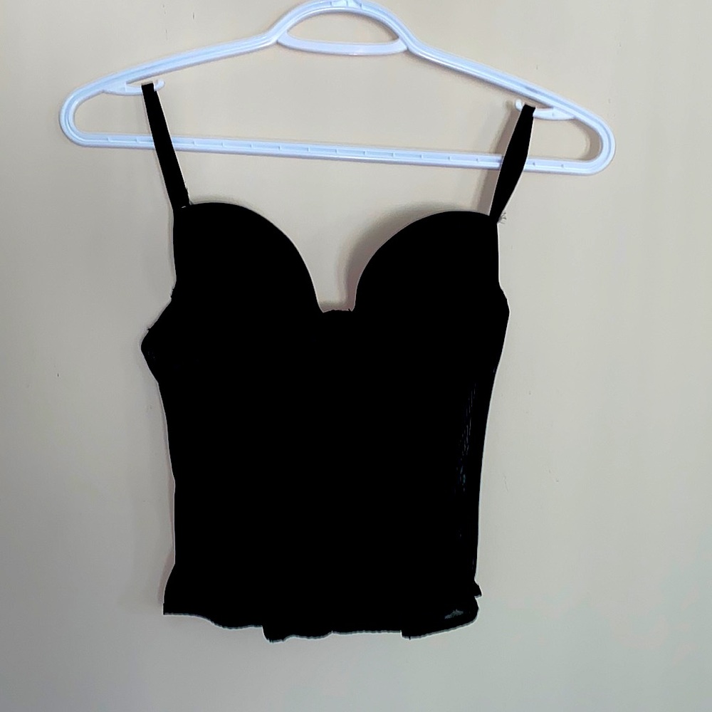 Very sexy La Senza lace & Mesh bra top corset